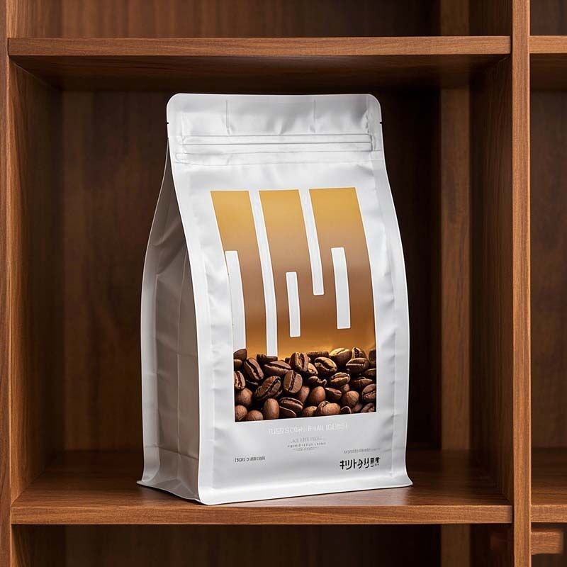 Custom Printed Reusable Plastic Bag With Zipper Square Bottom Stand Up ...