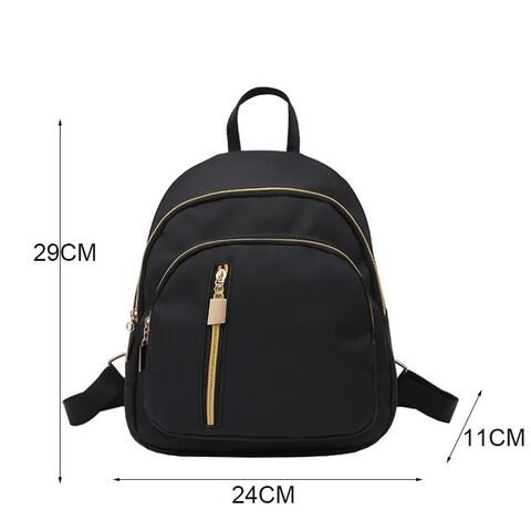 Nova Mochila de Viagem Macia e Personalizada para Meninas, Mochila Leve Feminina