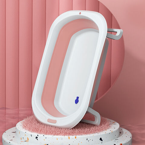 Banheiras para bebês, Almofada de banho para bebês, Tapete de banho ajustável antiderrapante, Banheira acolchoada macia para bebês