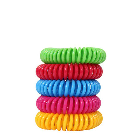 Lot de 10 Bracelets Anti-Moustiques Sans DEET Bandes Étanche