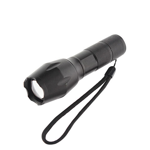 Linterna LED Fla 18650 Zoom Recargable XML T6 - Linterna LED de Largo Alcance y Alta Potencia