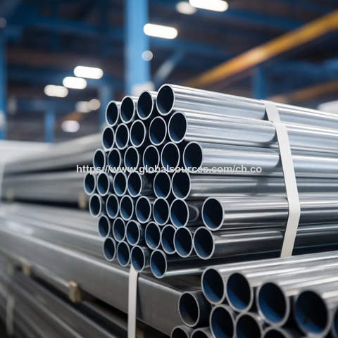 Tubes en Acier Galvanisé Z200 Z275 Gi pour Serres Agricoles