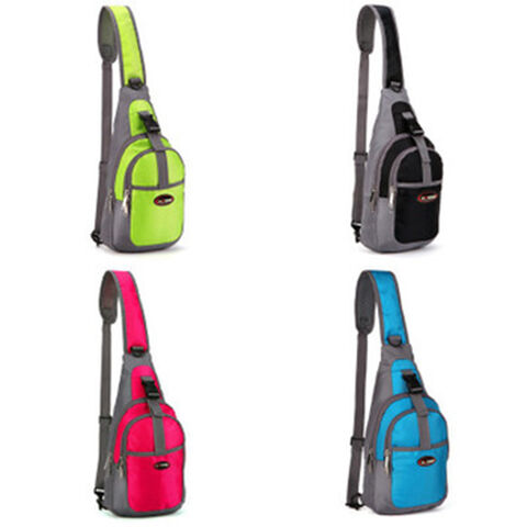 Gym Chest Shoulder Backpack Casual waterproof sling chest bag gym sports mochila