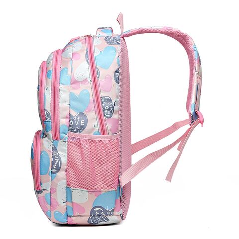Großhandel Schülerrucksack mit großem Fassungsvermögen Kinderrucksack Bedruckter lässiger leichter Outdoor-Rucksack