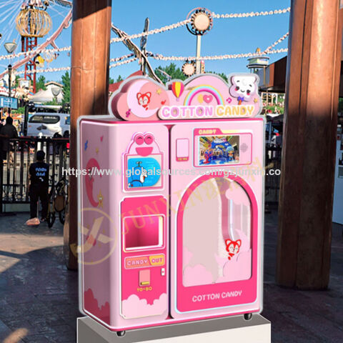 L'Attraction la Plus Douce : La Magie Automatisée de la Barbe à Papa pour Votre Parc