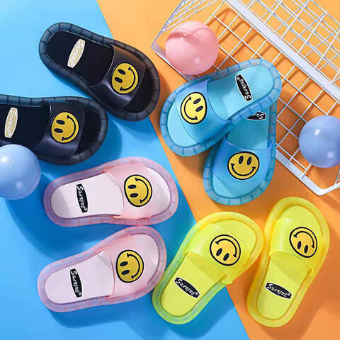 New Summer Children Led Slippers For Boys Girls Rainbow Sandals Kids Home Flip Flops Kids Slippers