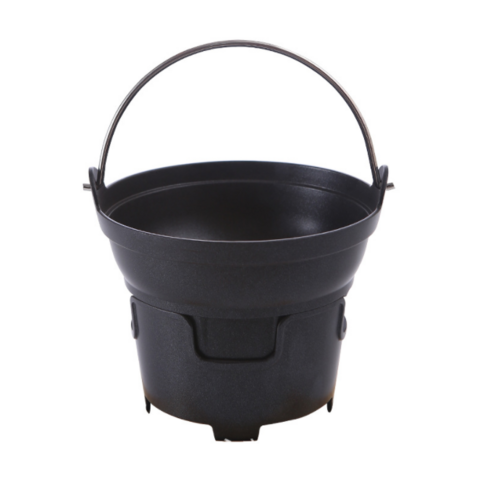 Barbacoa de Carbón 2022 Estilo Japonés Sukiyaki Olla Seca Individual Estufa de Alcohol Sólido Olla Caliente Pequeña