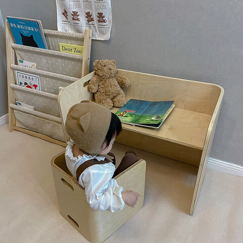 Children's Learning Desk Set Simple Houshold Wooden Desk and Chair Set for Kids