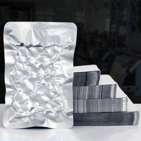 Aluminiumfolienbeutel auf Lager, kleine Mindestbestellmenge, anpassbar, lebensmittelecht, langlebig, feuchtigkeitsbeständige Verpackung