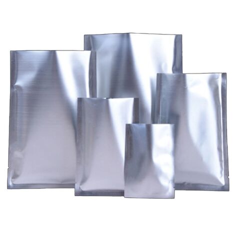 Aluminiumfolienbeutel auf Lager, kleine Mindestbestellmenge, anpassbar, lebensmittelecht, langlebig, feuchtigkeitsbeständige Verpackung