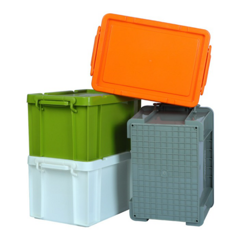 Oferta Especial Caja de Almacenamiento de Plástico de Gran Capacidad Estilo Industrial para Camping al Aire Libre