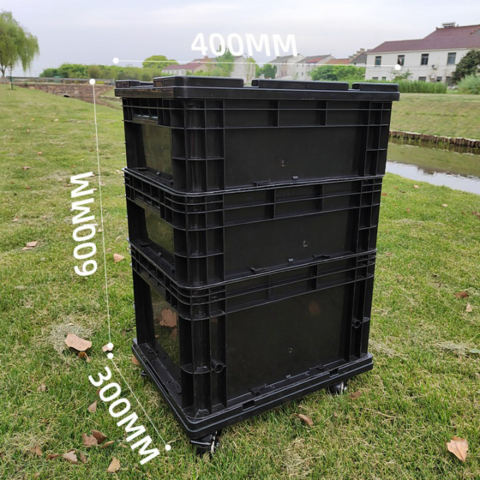 Caja de Almacenamiento para Camping Grande, Duradera, Estable y Colorida, Estilo Industrial PE - Precio de Promoción