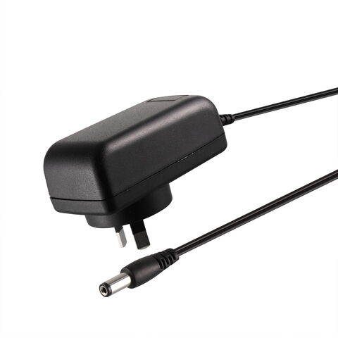 Alimentation à découpage 12V 2A 24V 1A 24W série adaptateur AC avec prises AC interchangeables