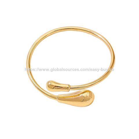 Conjunto de joias de moda, colar de metal, colar exagerado europeu e americano, conjunto de pulseiras em forma de gota para mulheres, personalizado