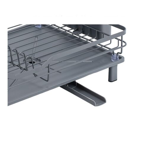 Égouttoir à Vaisselle avec Porte-Gobelets, Égouttoir à Vaisselle à Placer au-Dessus de l'Évier