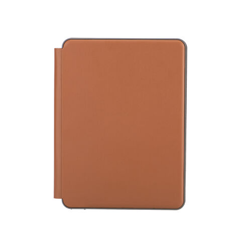 Magic Keyboard Castanho Caramelo com Touchpad e Luz LED para iPad Air 7 11 polegadas M3, Atração Magnética Flutuante, Teclado Sem Fio