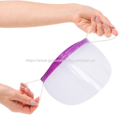 Écran facial jetable AAA pour laque, pour la protection lors de la coupe de cheveux