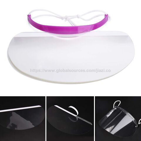 Écran facial jetable AAA pour laque, pour la protection lors de la coupe de cheveux