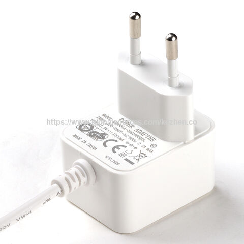 Adaptateur AC DC, alimentation à découpage, chargeur de batterie, adaptateur secteur 5V 1000mA avec prise britannique