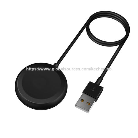 محول شاحن لاسلكي مغناطيسي سريع للشحن السريع للساعة الذكية 3 أكتيف 1234 ساعة رياضية كابل USB شاحن