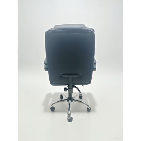 Chaise de Bureau Exécutive Premium en Gros | Fabriquée en PVC Tout Noir