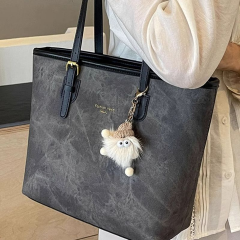 Fashionable and Versatile Shoulder Bag for Women, Large Capacity Tote Bag for Students, Commuting, New Arrival for Spring/Summer