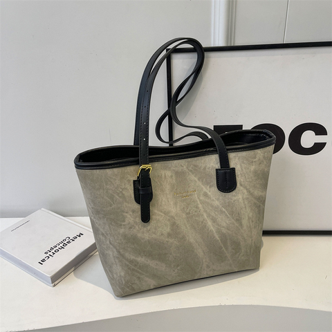 Fashionable and Versatile Shoulder Bag for Women, Large Capacity Tote Bag for Students, Commuting, New Arrival for Spring/Summer