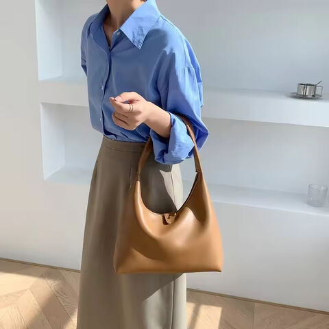 Unique Design Custom Pu Leather Handbags Fashion Cheap Shoulder Handbags Class Women Tote Hand Bags