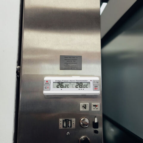 Termómetro de Alarma para Frigorífico/Congelador HACCP AMT-113 - Instrumento de Temperatura para Monitoreo y Alerta
