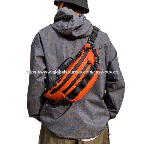 Sac banane imperméable pour femme, sac de taille de sport d'extérieur, sac tendance pour homme pour la course et le fitness, sac bandoulière Luya