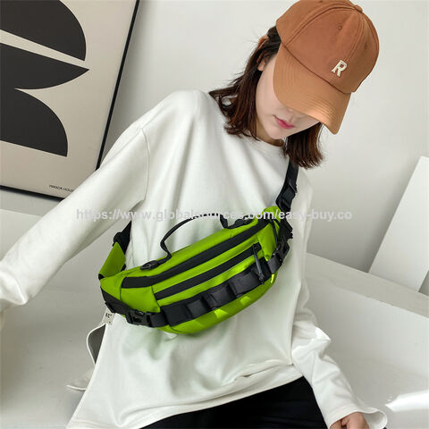 Sac banane imperméable pour femme, sac de taille de sport d'extérieur, sac tendance pour homme pour la course et le fitness, sac bandoulière Luya