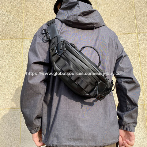 Sac banane imperméable pour femme, sac de taille de sport d'extérieur, sac tendance pour homme pour la course et le fitness, sac bandoulière Luya