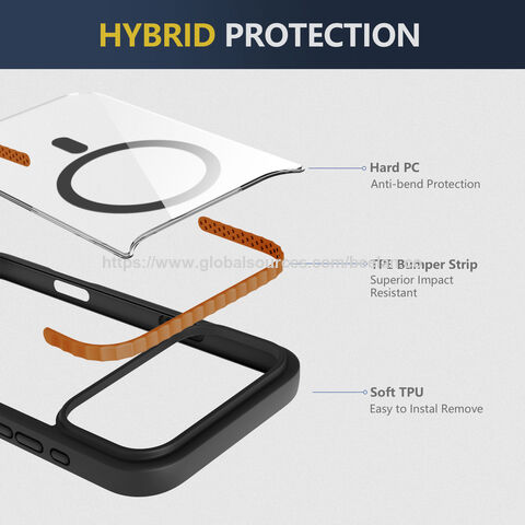 Casing ponsel TPU PC harga pabrik dengan ketahanan gores tinggi dan perlindungan anti jatuh untuk iPhone 17 ungu