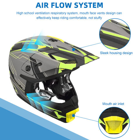 ECE-zertifizierter Motocross-Offroad-Helm vom Großhandel Hersteller Motorradhelm Motorradrennsport Casco De Motocicleta