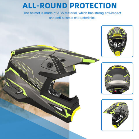 ECE-zertifizierter Motocross-Offroad-Helm vom Großhandel Hersteller Motorradhelm Motorradrennsport Casco De Motocicleta
