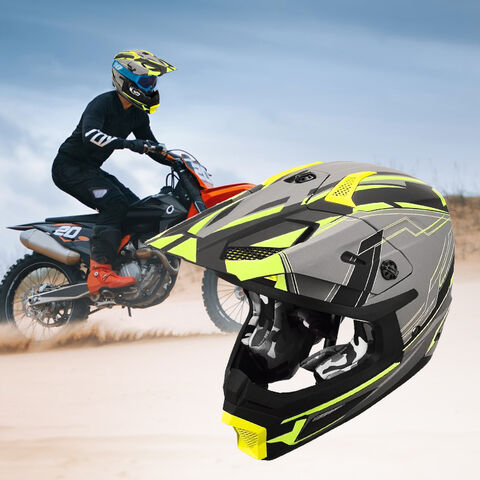 ECE-zertifizierter Motocross-Offroad-Helm vom Großhandel Hersteller Motorradhelm Motorradrennsport Casco De Motocicleta