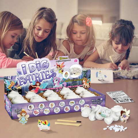 Kit de fouille de jouets modèle sirène, fournitures scientifiques DIY pour enfants, jouets de kit de fouille, cadeau de minage pour enfants