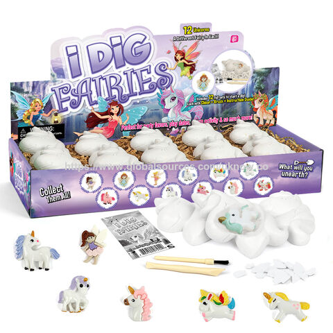 Kit de fouille de jouets modèle sirène, fournitures scientifiques DIY pour enfants, jouets de kit de fouille, cadeau de minage pour enfants