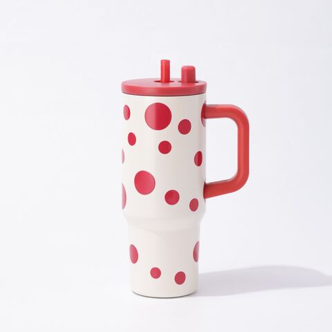 Gobelet thermos en acier inoxydable 316 tendance OEM, gobelet d'eau de grande capacité, gobelet à paille, gobelet de stockage froid portable, gobelet à glace pour voiture, maison, bureau