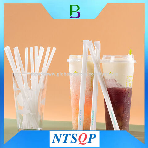Pajitas de PLA Biodegradables Compostables a la Venta: Pajitas Desechables de Almidón de Maíz para Mayoristas y Minoristas