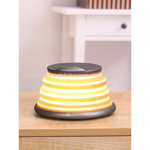 Chargeur sans fil rapide 15W 2025 avec veilleuse - Lampe de chevet à chargement sans fil
