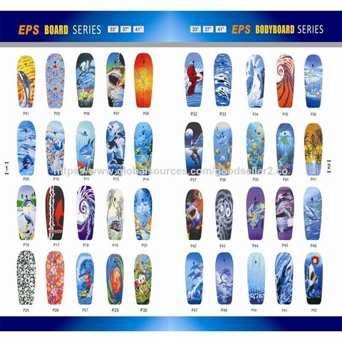 Planches de surf EPS unisexe authentiques de haute qualité et en vente chaude pour le ski nautique et le surf
