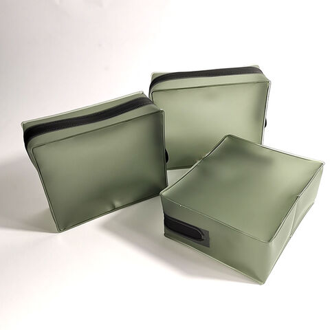 Transparente Geschenkverpackungstasche TPU Mattierte transparente Tasche Waschbare Kosmetiktasche
