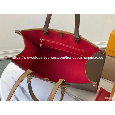 Bolso Tote de Cuero Marrón de Lujo para Mujer con Doble Compartimento y Parte Superior Abierta Segura