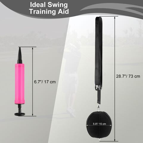 Golf Smart Ball, Schwungtrainingshilfen, Haltungskorrektur-Übungstrainerhilfe mit Pumpe für Anfänger und Profis