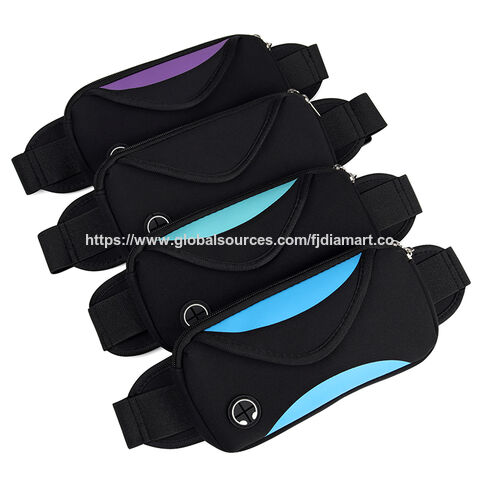 Información del producto 2025 Riñonera unisex para correr, deportiva, impermeable, soporte para teléfono móvil, gimnasio