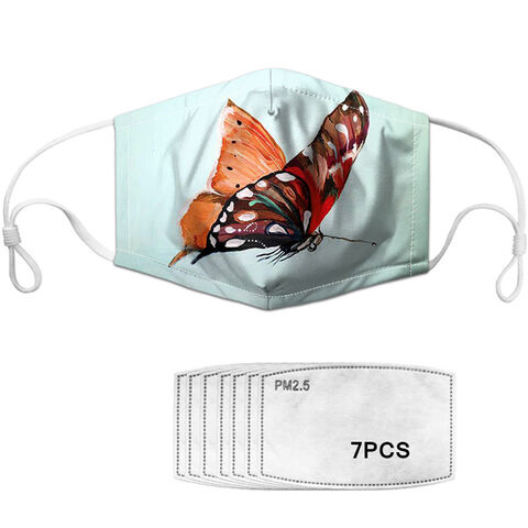Filtro de repuesto desechable PM2.5 de tela fundida para máscaras civiles reutilizables