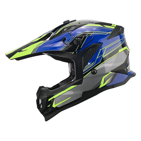 ECE Großhandel Fabrik Custom Antibeschlaggläser Blue Tooth Casco De Motocicleta Motorrad Off Road Motocross Motorradhelm