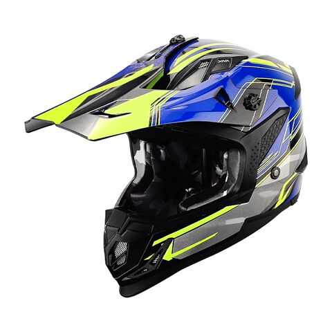 ECE Großhandel Fabrik Custom Antibeschlaggläser Blue Tooth Casco De Motocicleta Motorrad Off Road Motocross Motorradhelm