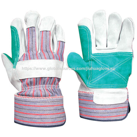 Guantes de cuero flor vacuno, Guantes de cuero flor porcino